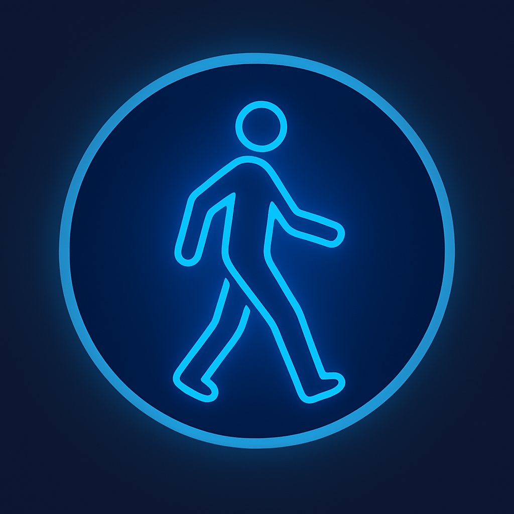 Walking illustration